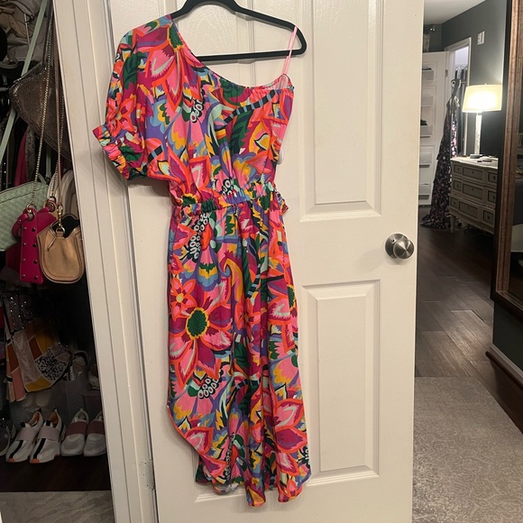 NWT Crosby by Mollie Burch Rio Dress in Heat Waves - Picture 3 of 11